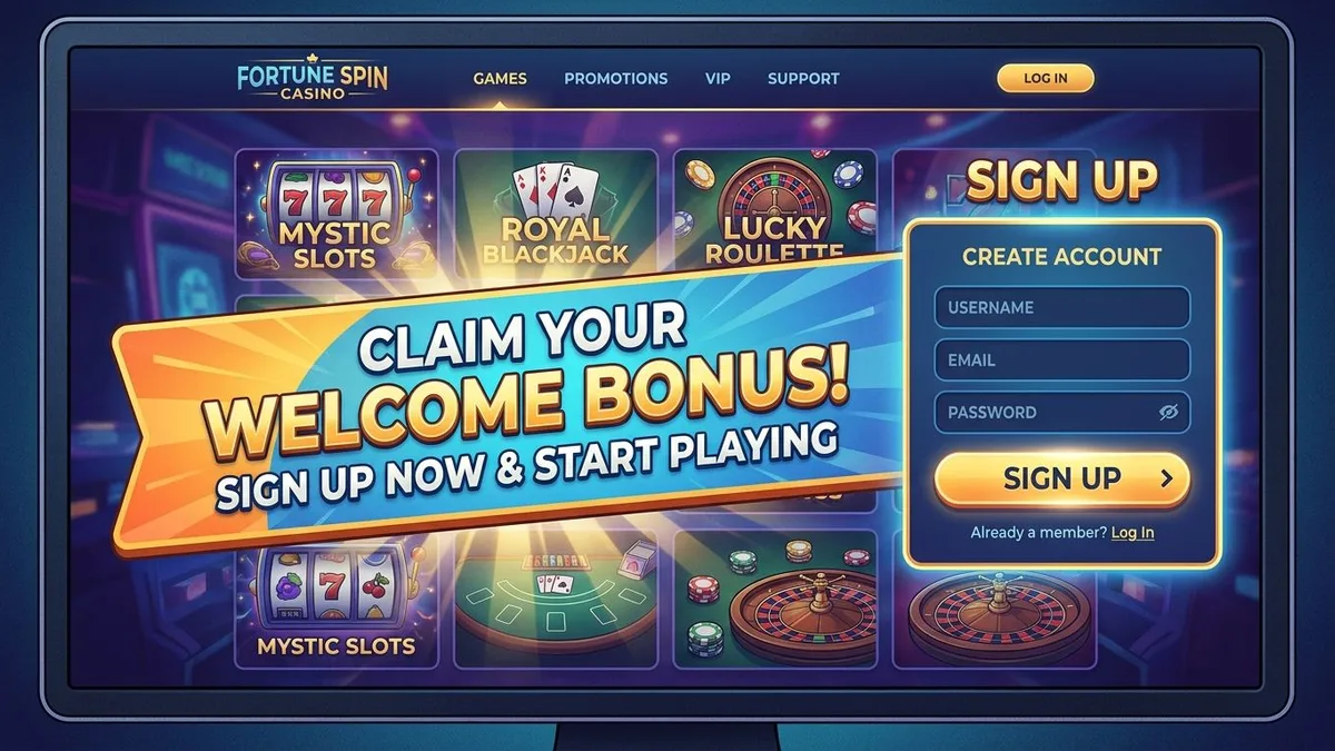 Sign Up With Bonus